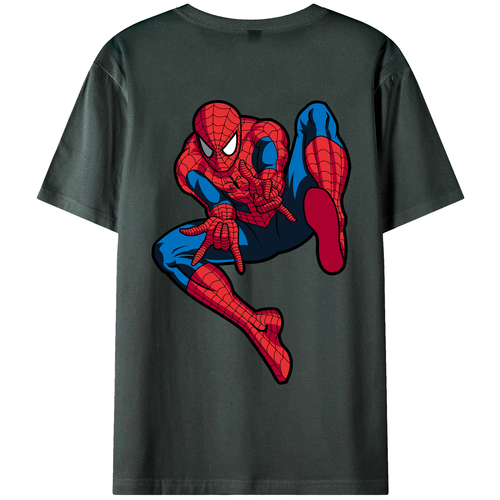 （画像用） アベンジャーズ The Avengers 綿100％ メンズ半袖Tシャツ（バックプリント） 通気性